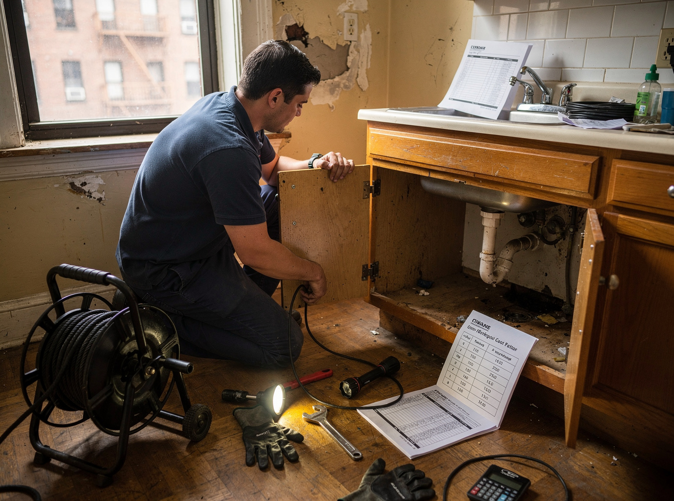 Cost Factors for Drain Cleaning in Brooklyn 11236